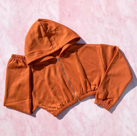 Beverly Hills Crop Hoodie