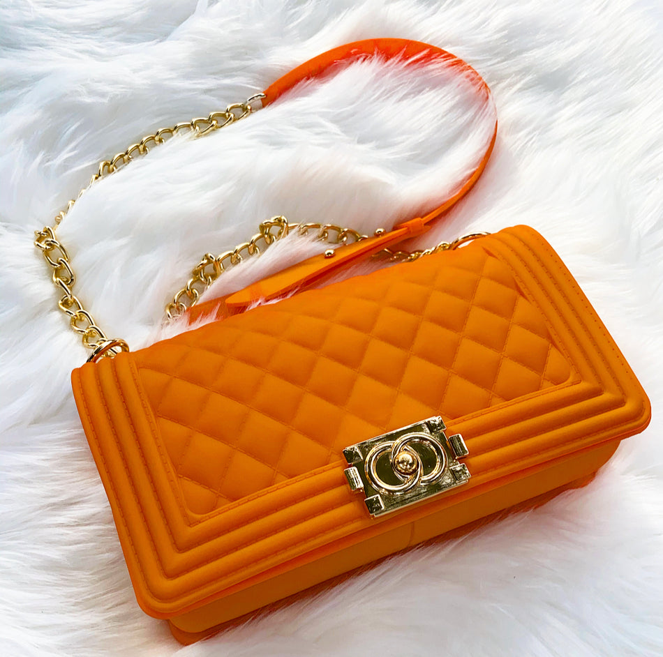 Chanel inspired leboy Jelly Bag, Women's Fashion, Bags & Wallets